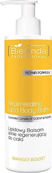 Bielenda Professional Mango Boost Regenerating Lipid Body Balm Regenerativni lipidni balzam za telo