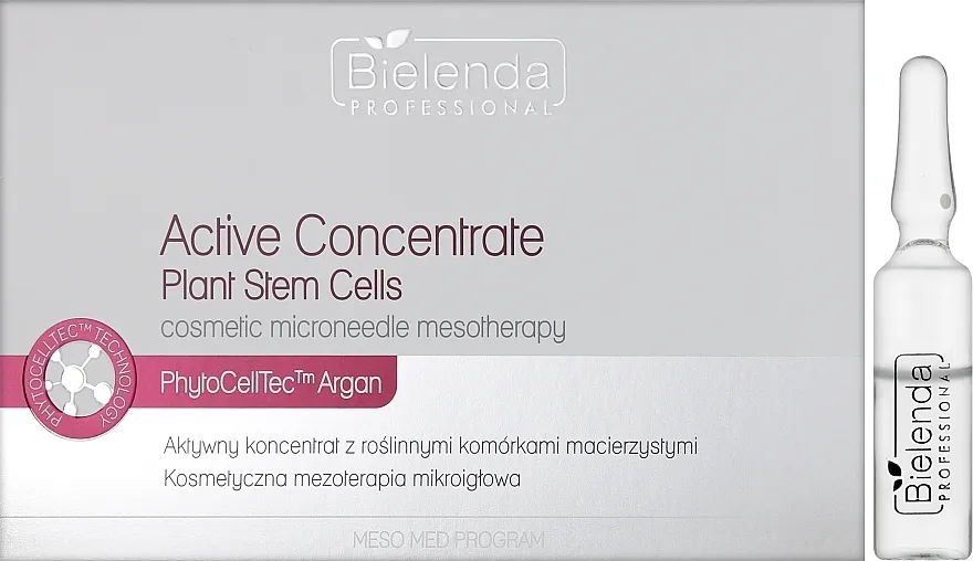 Bielenda Professional Meso Med Program Active Concentrate with Plant Stem Cells Aktivni koncentrat s biljnim matičnim stanicama