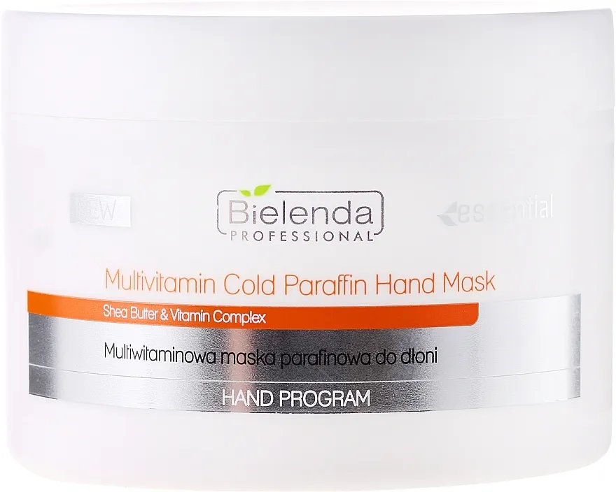 Bielenda Professional Multivitamin Cold Paraffin Hand Mask Multivitaminska maska ​​za ruke