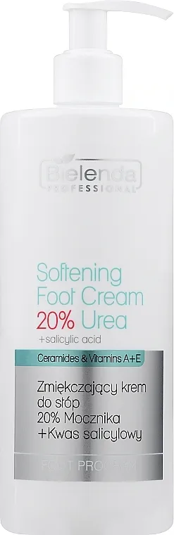 Bielenda Professional Podo Expert Program Softening Foot Cream 20% Urea Omekšavajuća krema za stopala