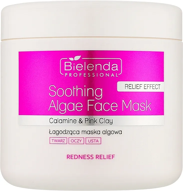 Bielenda Professional Redness Relief Soothing Algae Face Mask Umirujuća alge maska