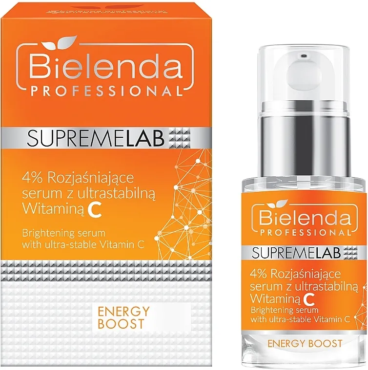 Bielenda Professional SupremeLab Energy Boost Serum Ultra-stabilni serum za posvjetljivanje s vitaminom C