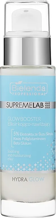 Bielenda Professional SupremeLab Hydra Glow Booster Umirujući i hidratantni eliksir