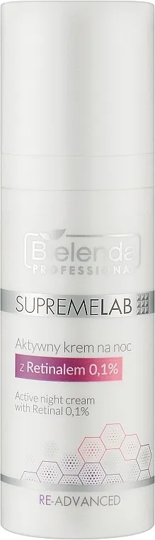 Bielenda Professional Supremelab Re-Advanced Active Night Cream With Retinol 0.1% Noćna krema s aktivnim retinolom