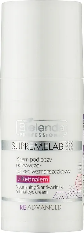 Bielenda Professional Supremelab Re-Advanced Nourishing &amp; Anti-Wrinkle Eye Cream Krema za oči sa retinolom