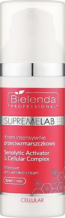 Bielenda Professional SupremeLab Senolytic Activator &amp; Cellular Complex Intensive Anti-Wrinkle Cream Intenzivna krema protiv bora