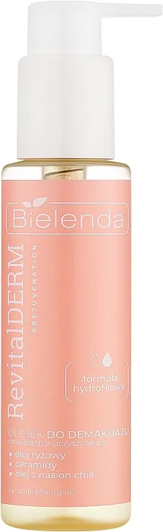 Bielenda Revital Derm Prejuvenation Moisturizing And Cleansing Makeup Remover Oil Hidrirajuće i čisteće ulje za skidanje šminke