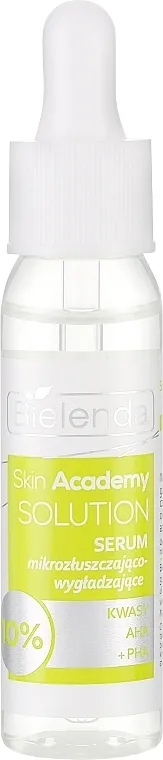 Bielenda Skin Academy Solution Serum Serum za mikroeksfolijaciju i zaglađivanje