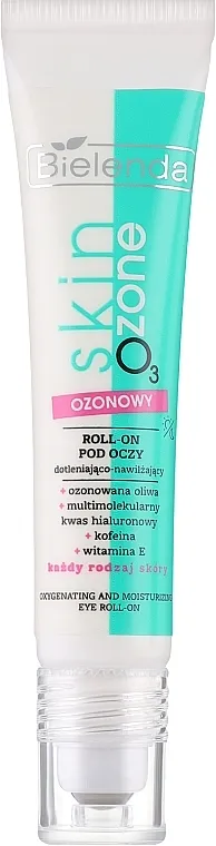 Bielenda Skin O3 Zone Oxygenating And Moisturizing Eye Roll-On Ozon roll-on za oči sa efektom kiseoničkog osvežavanja i hidratacije