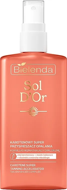 Bielenda Sol D'Or Carotene Super Tanning Accelerator Ubrzivač tamnjenja sa karotinom