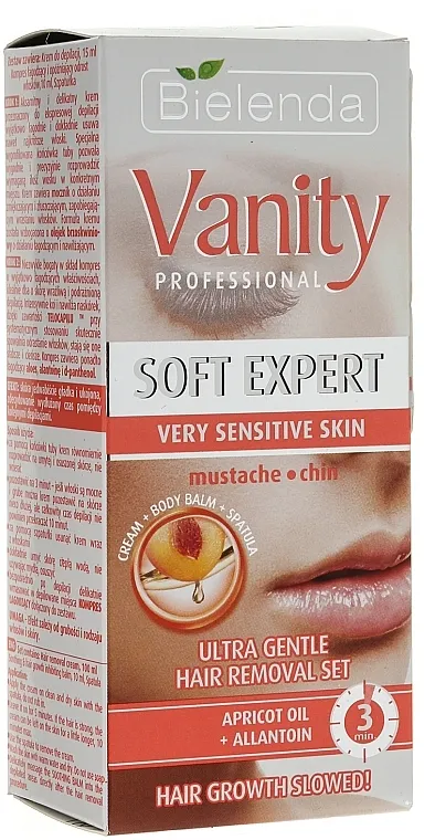Bielenda Vanity Soft Expert (cr/15ml + balm/2x5g + blade) Set