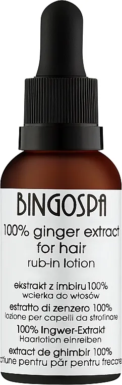 BingoSpa 100% Ginger Extract For Hair Losion za kosu sa 100% ekstraktom đumbira