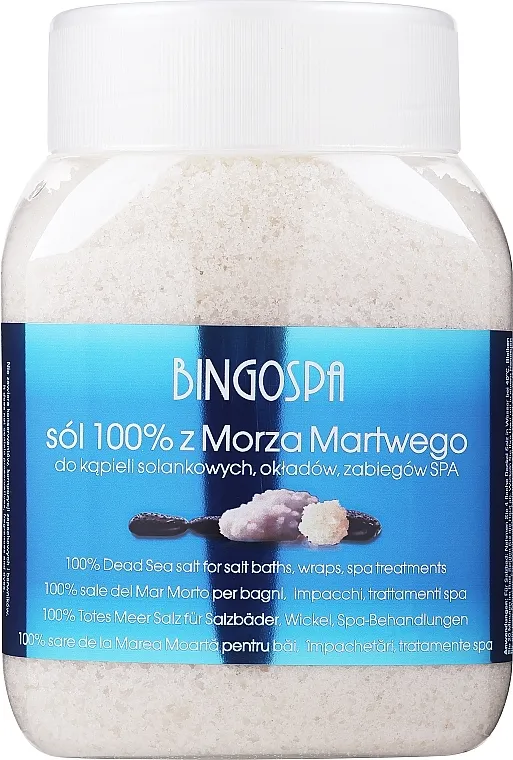 BingoSpa 100% Salt From The Dead Sea 100% sol iz Mrtvog mora