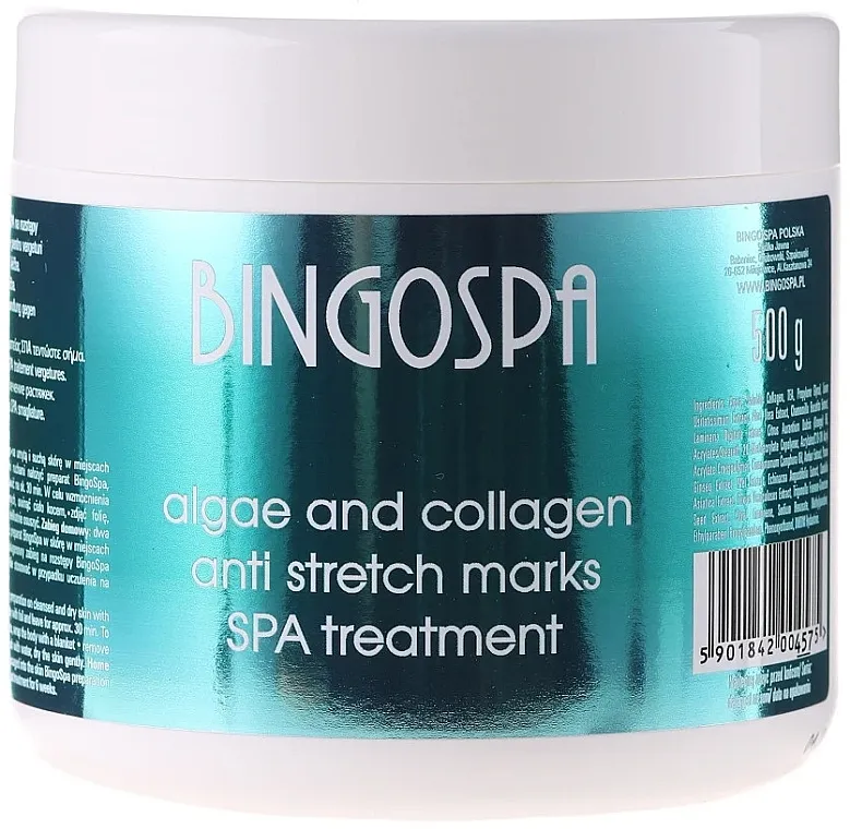 BingoSpa Algae Collagen Treatment Vodeni gel protiv strija s ekstraktom kolagena