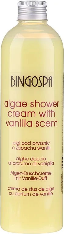 BingoSpa Algae Shower With Vanilla Scent Gel za tuširanje od vanilije