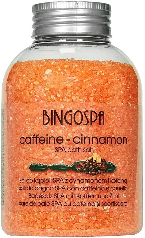 BingoSpa Anticelulitna sol za kupanje s ekstraktom cimeta i kofeina