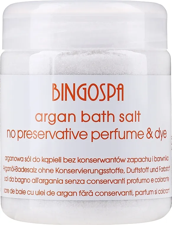 BingoSpa Argan Salt Bath Arganova sol za spa tretmane