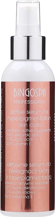 BingoSpa Artline Active Serum Hyperpigmentation Skin Aktivni serum za lice, s dozatorom