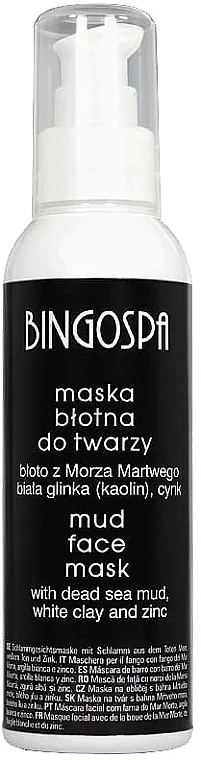 BingoSpa Blatna maska ​​za lice s blatom Mrtvog mora, kaolinom i cinkom