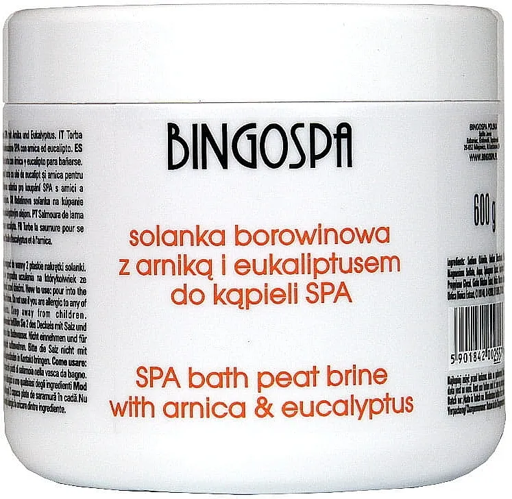 BingoSpa Brine Mud With Arnica And Eucalyptus Sol za kupanje s ekstraktom arnike i eukaliptusa