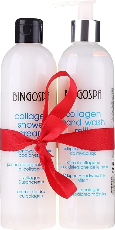 BingoSpa Collagen Pure (sh/cr/300ml + h/lot/300ml) Set