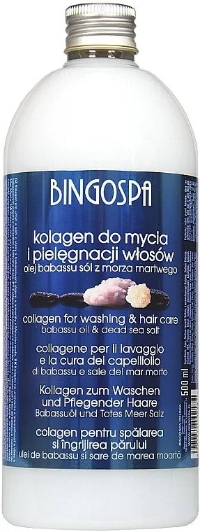 BingoSpa Collagen Shampoo Šampon za kosu s kolagenom i Babassu uljem