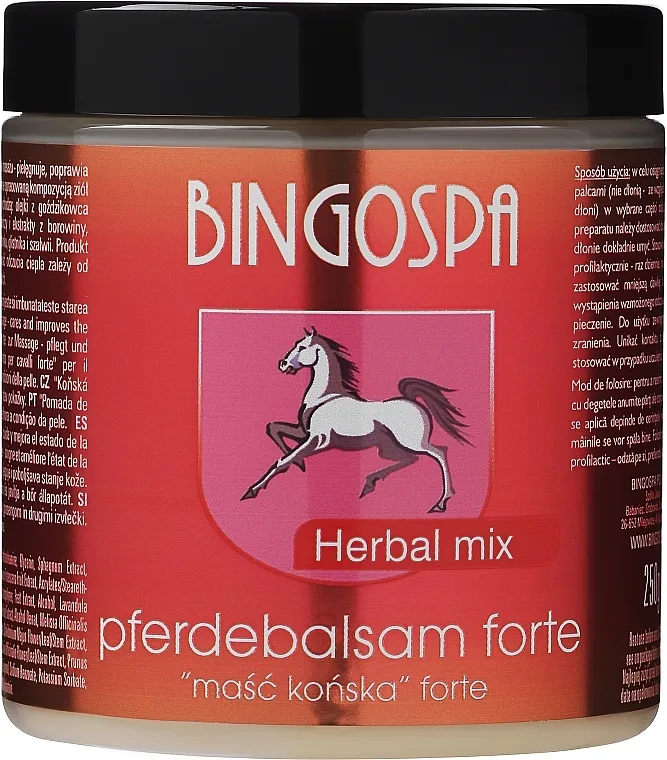 BingoSpa Herbal Mix Konjska mast s alpskim biljem