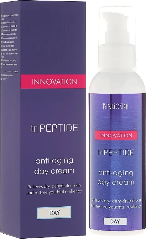 BingoSpa Innovation TriPeptide Anti-Aging Day Cream Tri-peptidna dnevna krema protiv bora
