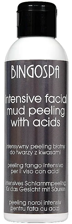 BingoSpa Medium Facial Mud Peeling Srednji piling lica blatom s mliječnom i voćnom kiselinom