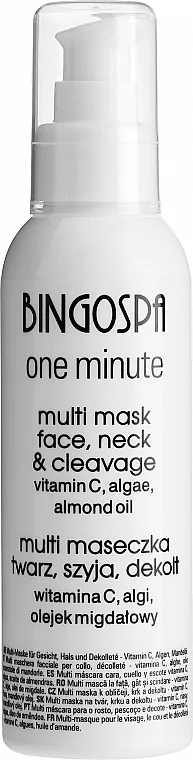 BingoSpa One Minute Multi Mask Express maska ​​za lice s bademovim uljem