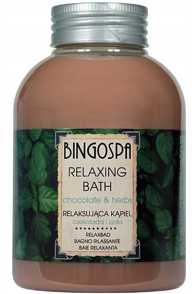 BingoSpa Opustajuće kupanje Čokolada &amp; Bilje