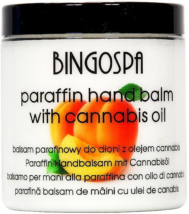 BingoSpa Parafinski balzam za ruke s uljem marelice i konoplje