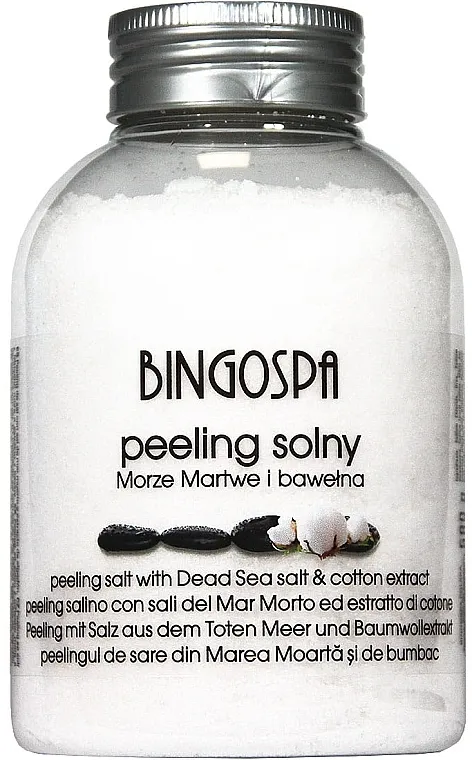 BingoSpa Salt Peeling With Salt Sol s ekstraktom Mrtvog mora i pamuka