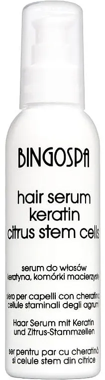 BingoSpa Serum-Conditioner Keratin Serum regenerator s keratinom i matičnim stanicama citrusa