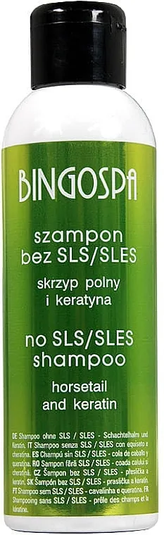 BingoSpa Shampoo Without SLES / SLS Keratin Šampon za kosu s keratinom