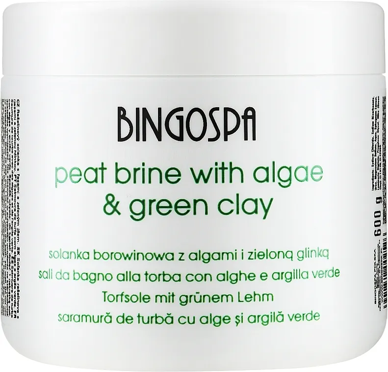 BingoSpa Sol za kupanje od meke zelene gline