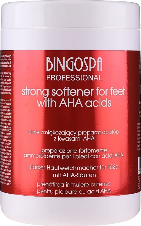 BingoSpa Strong Softener for Feet with AHA Acids Snažan omekšivač za stopala