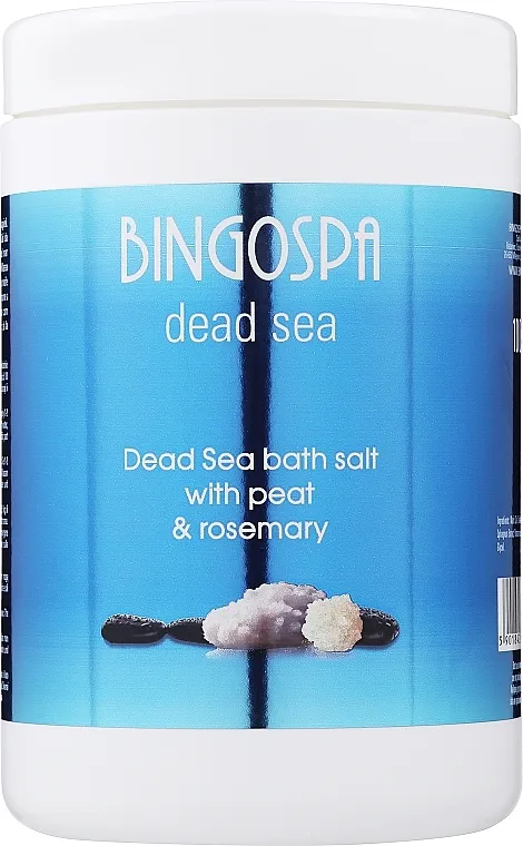 BingoSpa The Salt From The Dead Sea With Mud And Rosemary So Mrtvog mora sa ruzmarinom