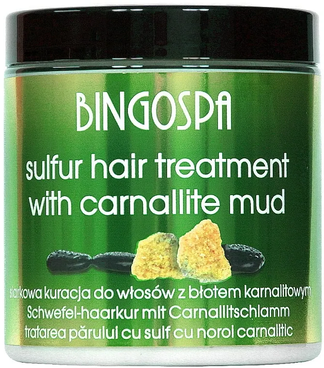 BingoSpa Treatment For Hair With Mud Karnalitowym Maska za kosu