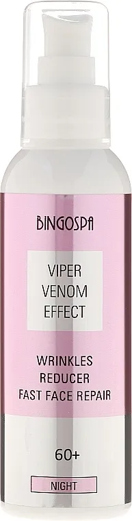 Bingospa Viper Venom Effect Wrinkles Reducer Fast Face Repair Noćna krema za lice
