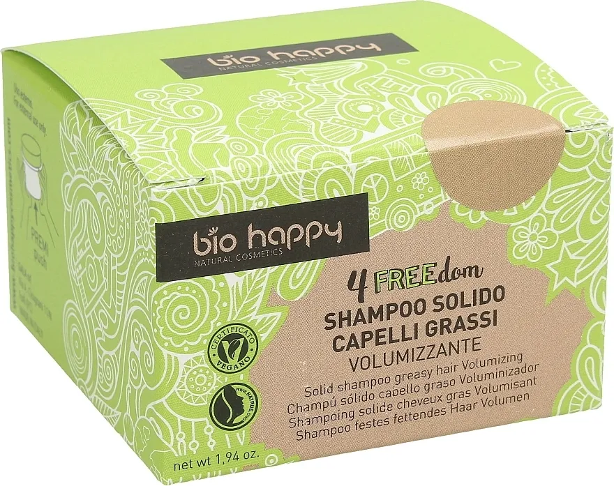 Bio Happy 4FREEdom Volumizing Solid Shampoo Čvrsti šampon