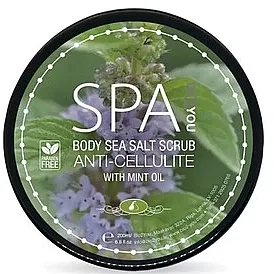 Bio2You Body Salt Scrub Solni piling tijela s uljem mente