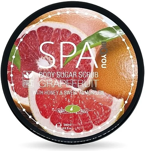 Bio2You Body Sugar Scrub Šećerni piling za tijelo od grejpfruta
