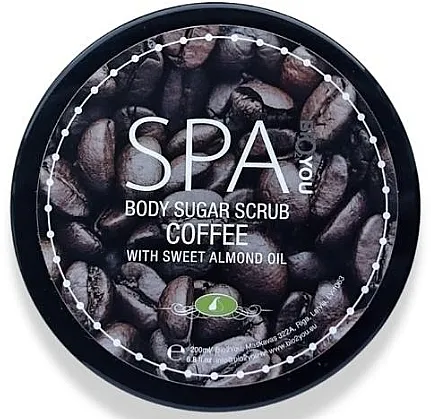 Bio2You Body Sugar Scrub Šećerni piling za tijelo s uljem kave