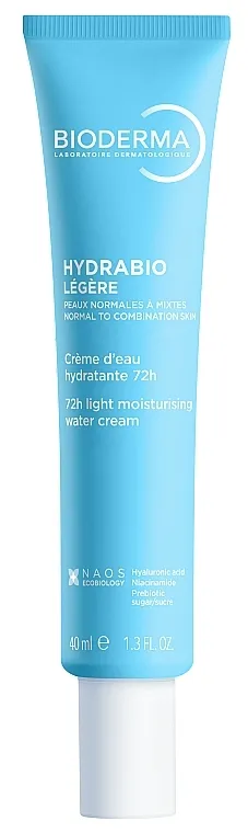 Bioderma Hydrabio Light Moisturising Water Cream 72H Hidrantna lagana krema za lice 72h