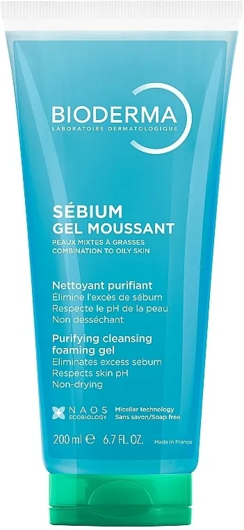 Bioderma Sebium Foaming Gel Gel za umivanje (tuba)