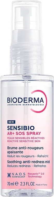 Bioderma Sensibio AR+ SOS Spray Sprej za lice