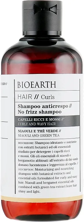 Bioearth Anti-Frizz Shampoo Šampon za kovrčavu kosu