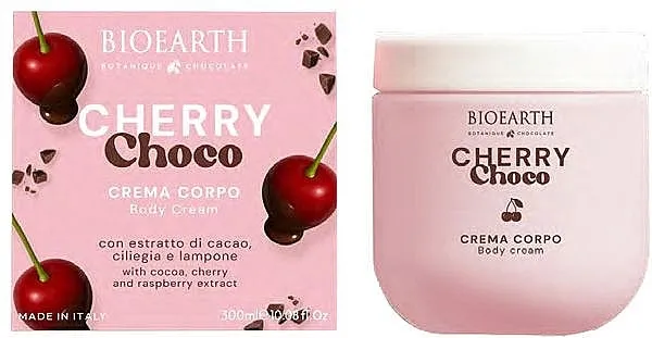 Bioearth Botanique Chocolate Cherry Choco Body Cream Krem za telo Trešnja i Čokolada