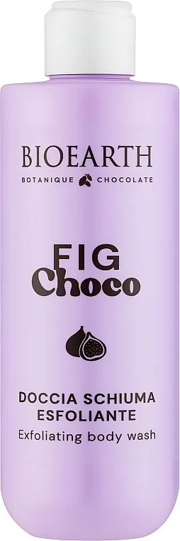 Bioearth Botanique Chocolate Fig Choco Exfoliating Shower Gel Piling gel za tuširanje